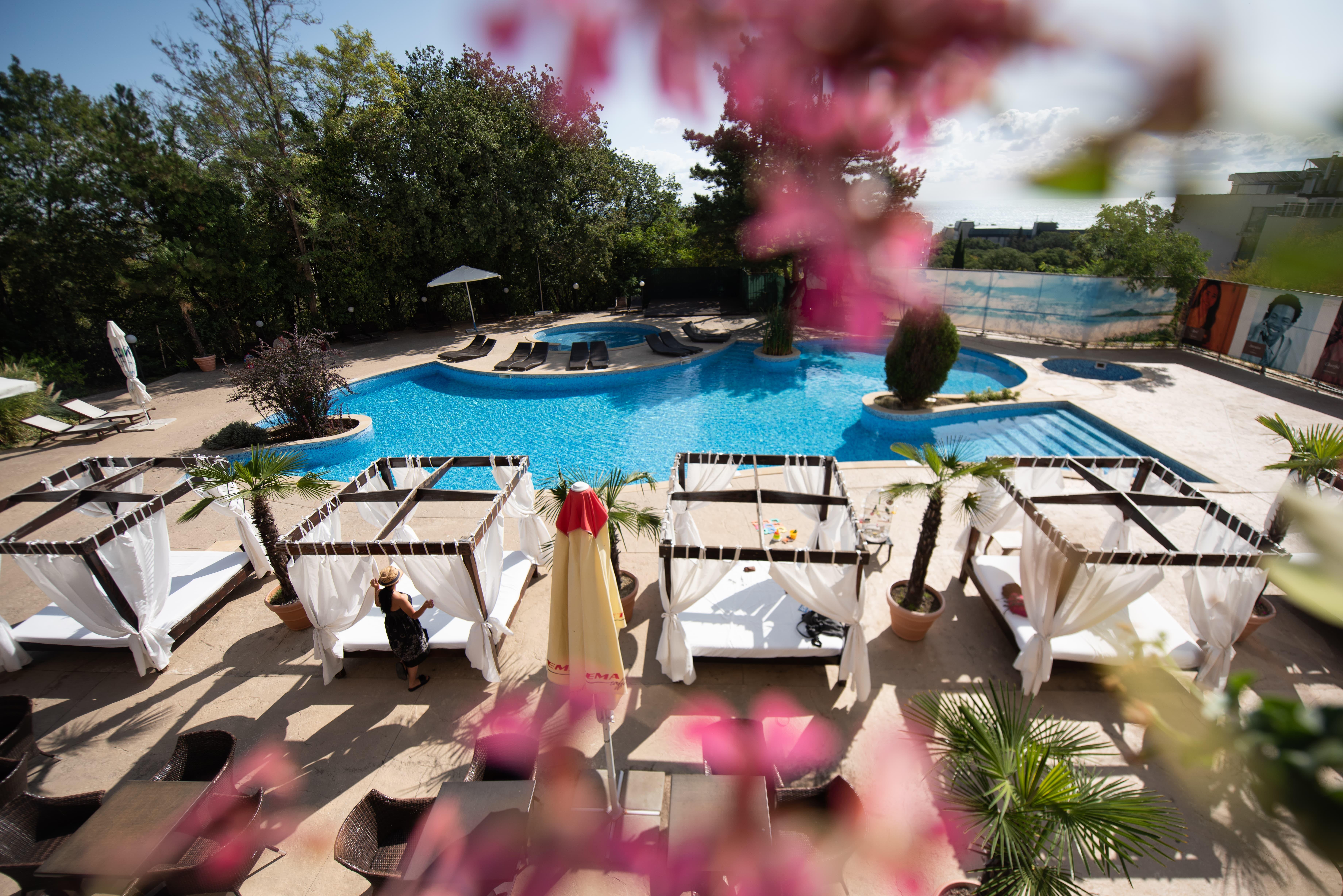 Apollo Spa Resort - Ultra All-Inclusive , Pools & Free Beach, Individual Ac In Every Room Golden Sands Luaran gambar